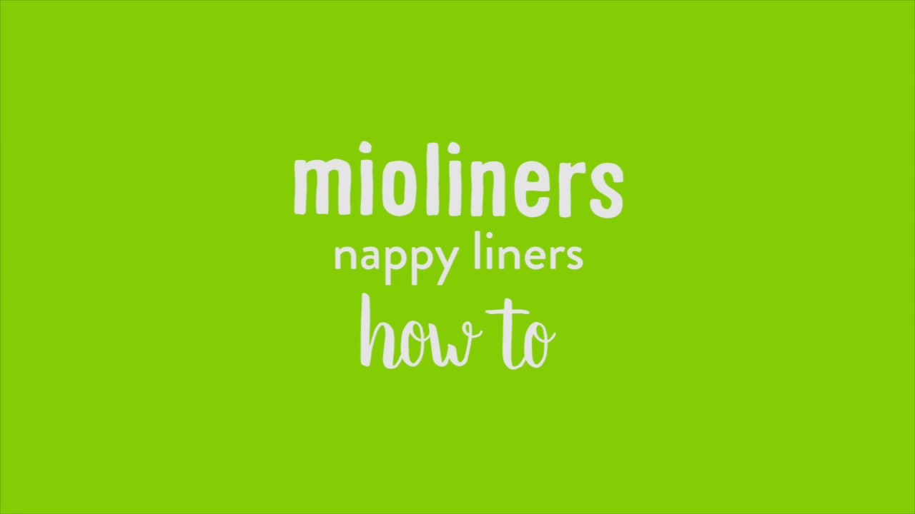 How to use a nappy liner YouTube