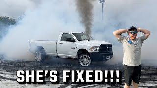 We FIXED our Burnout Truck & She’s a Ripper! Big News!!!!