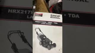 Honda GCV-170 Tear Down and Crank Replacement.  New Gen Honda mowers. Part 1
