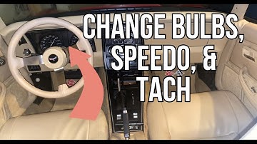 Replace Dash Bulbs In Your 78-82 Corvette The EASY WAY. Works for Tach & Speedo Too!