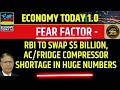 Fear Factor - RBI to Swap $5 Billion, AC/Fridge Compressor Shortage in Huge Numbers