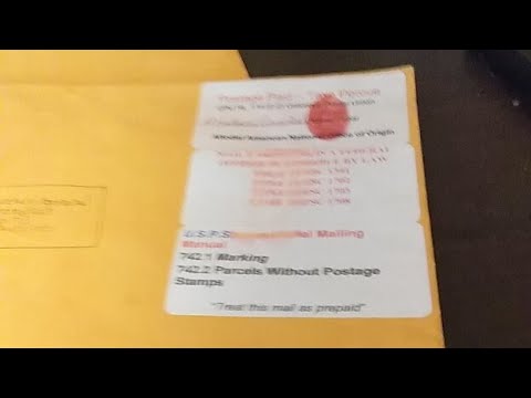 How to Send Mail For Free At The Post Office