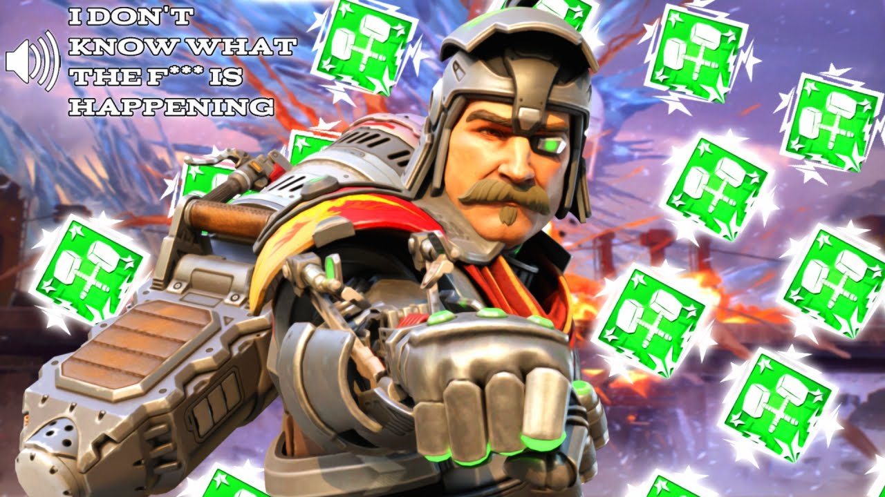 INCREDIBLE FUSE KILLING EVERYONE WITH RANDOMS (Apex Legends Gameplay)