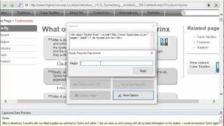 Scraping reviews using WebHarvy