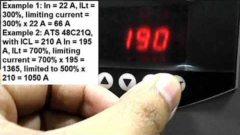 Schneider Altistart ATS48 Soft Starter 45Kw|Configure Basic Parameters |Setting Menu full explained