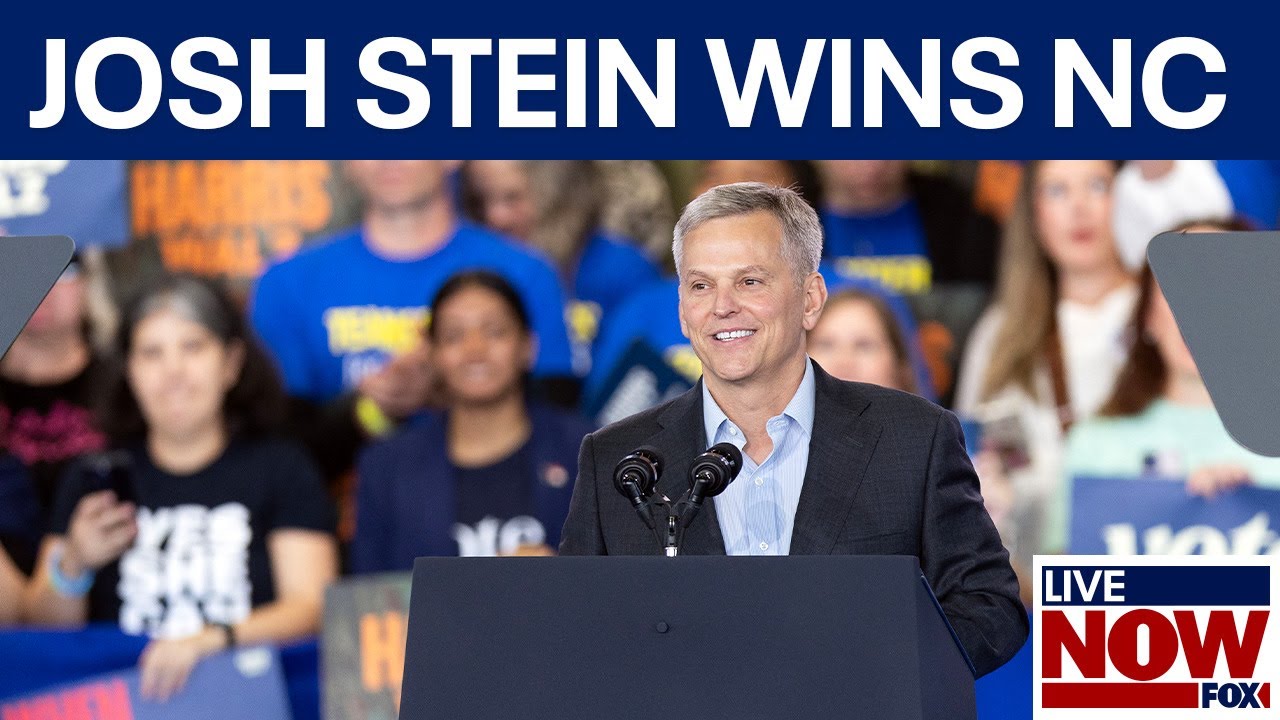 North Carolina's Josh Stein defeats Mark Robinson for governor | LiveNOW from FOX
