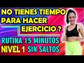 Rutina de 15 minutos | Quema Calorías | SIN SALTOS!