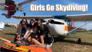 FLYING my GIRLFRIENDS to go SKYDIVE