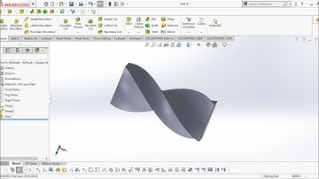 How to use the flex command in Solid works|Create the Twisted Objects in SOLIDWORKS