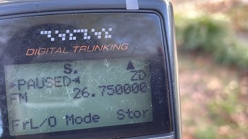 26.750 MHz FM POCSAG - European Pager Signals - Offset 26.745 MHz FM 26.755 MHz FM