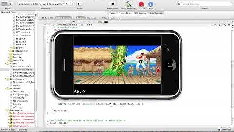 Basic cocos2d for iPhone demonstration 3/3