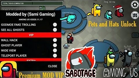 Among Us V.2020.11.17 MOD Menu | Among Us Hack Apk | Unlock All Pets And Hats NO BAN Mediafire Link