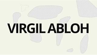 Virgil Abloh Markerad Abloh chair, € 175