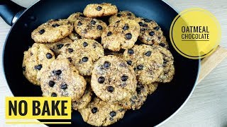 No Bake yummy Oatmeal Chocolate Cookies | No bake cookies (without oven recipe)