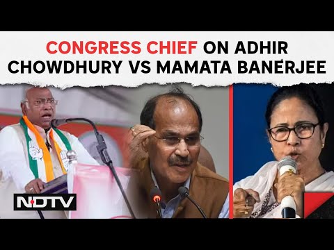 Mamata Banerjee Latest News | Congress Chief On Adhir Ranjan Chowdhury vs Mamata Tussle Amid Polls @NDTV