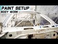 DIY Garage Paint Booth Setup! PAINTING MY DRIFT CAR PT1