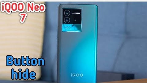 Back Button Setting In Iqoo Neo 7, How To Hide Back Button In Iqoo Neo 7,