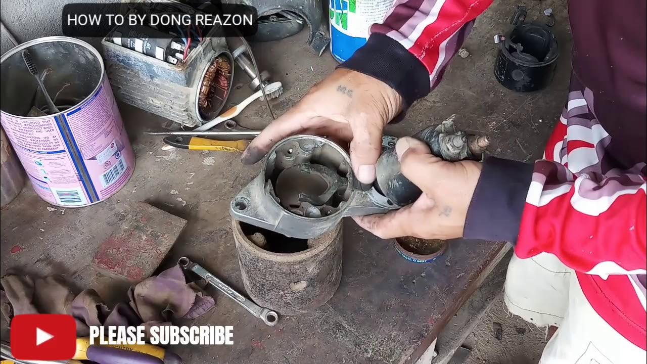 HOW TO FIXED STARTER BENDIX DRIVE YouTube