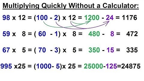 Math Tricks: Multiplication (3 of 30) How to Multiply 2 Numbers Quickly in Your Head!