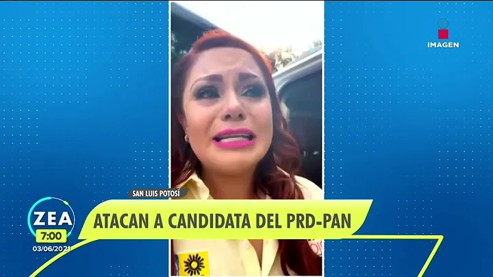Atacan a Erika Briones, candidata a la presidencia...