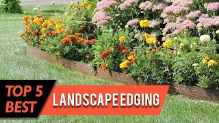 5 최고의 조경 테두리 | No-Dig Edging, Grass Barrier, Bender Board, Garden Borders 검토 2023