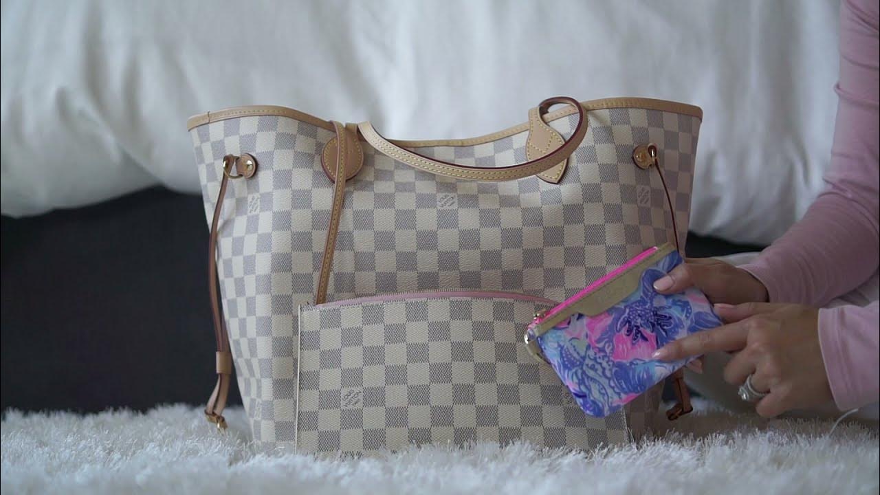 SOLD Louis Vuitton Neverfull MM DA Damier Azur LV – Moda Boutique