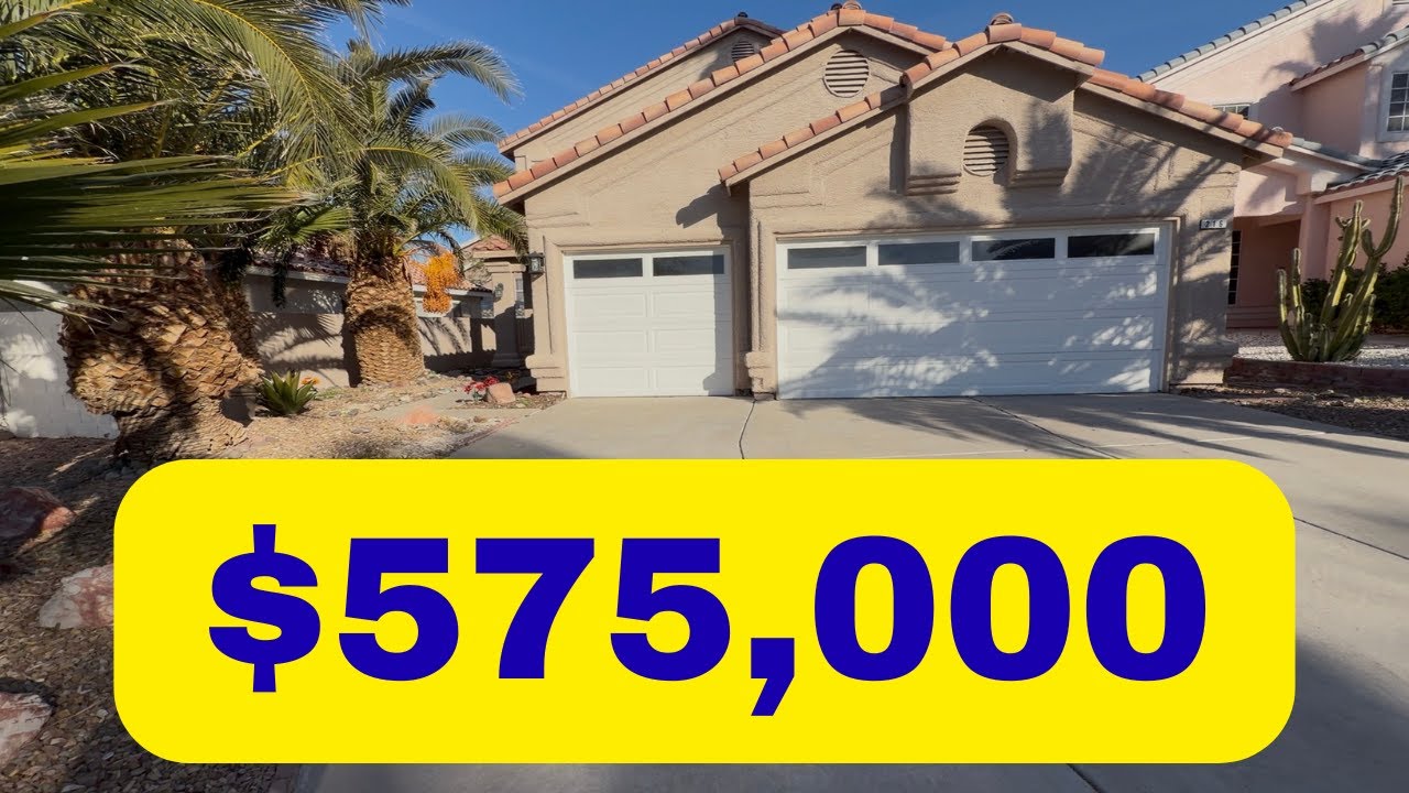 Green Valley Henderson Home Tour | 4 Beds + Pool (Great for Relocation Buyers)