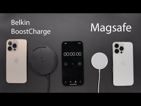 iPhone 13 Pro Charge Test: MagSafe vs Fast Wireless Charger! (15w)
