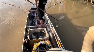 Thực tế kéo cáp trúng ổ cá rô phi vợt mỏi tay