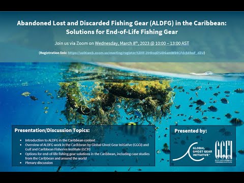 ALDFG in the Caribbean: Solutions for End-Of-Life Fishing Gear - YouTube