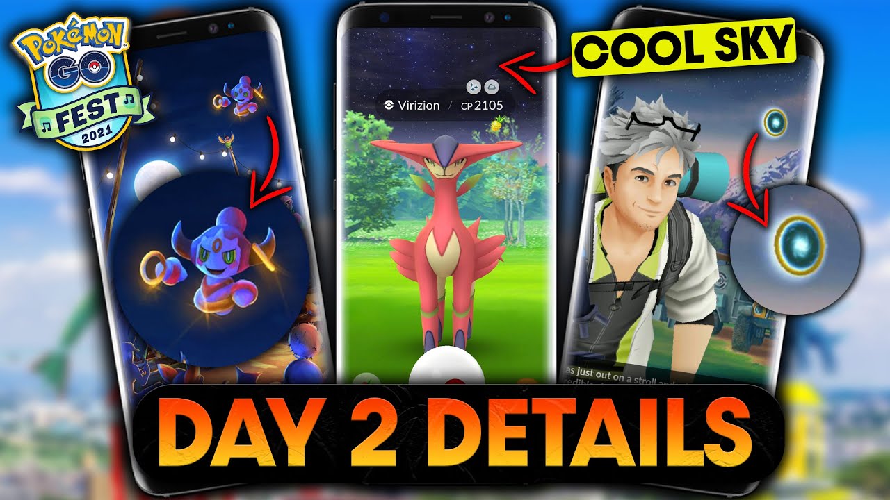 GO FEST DAY 2 DETAILS in POKEMON GO | SPECIAL & TIMED RESEARCH, HOOPA ON  LOCK SCREEN & RING IN SKY? - YouTube