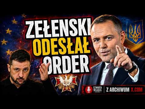 KTO ZAPŁACI ZA ORDER ZEŁENSKIEGO? RACHUNEK ZA GEST NAWROCKIEGO
