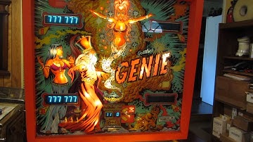 Gottlieb GENIE pinball machine System 1
