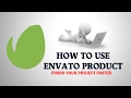 How To Use Envato Product