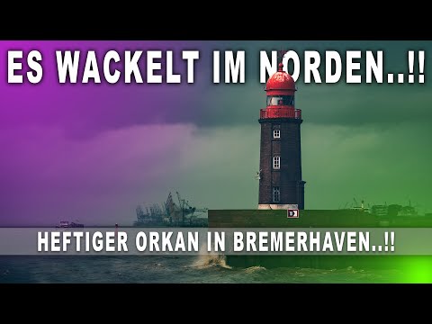 Heftiger Orkan im