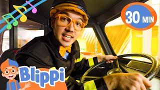Jump Inside the Emergency Vehicle! | Blippi Songs for Children | Nursery Rhymes for Babies