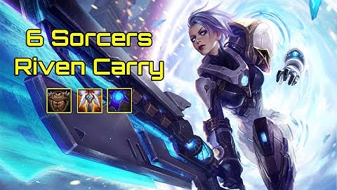 6 Sorcerer | Riven Carry | Team Fight Tactics | SET 3.5 | TFT | League of Legends