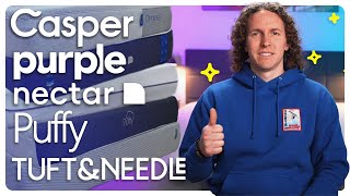 Casper vs Nectar vs Purple vs Puffy vs Tuft & Needle (REVIEW GUIDE)