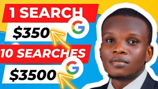 Earn $350 per day by searching on google.com | 10 = $3500 🤑