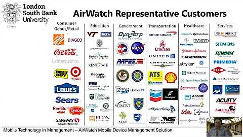AirWatch Mobile Device Management (MDM) Solution - LSBU - Teaching Style & Communication Skills