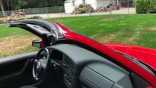 Kie 2001 VW Cabrio BaT video 1