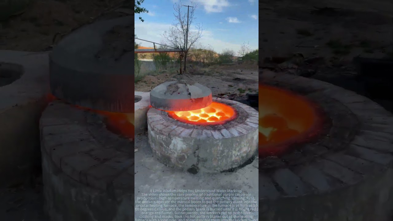 Traditional Purple Clay Pot Forging: From High-Temperature Melting to Quenching