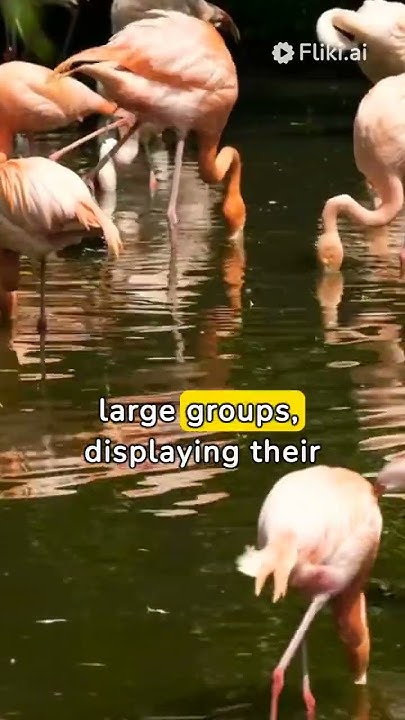 What Are a Group of Flamingos Called? - YouTube