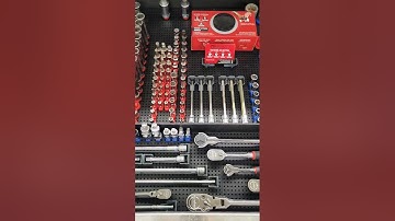 So happy with how my toolbox has come out with the Tool Grid organizers @olsatools @mantis.toolgrid