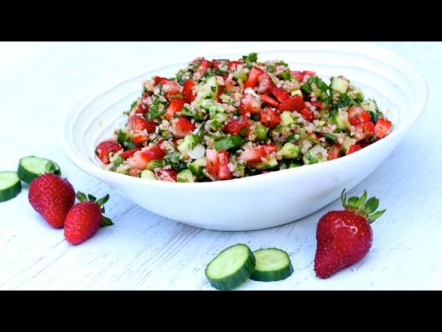 Strawberry Tabouli Salad | Clean&Delicious | Clean & Delicious