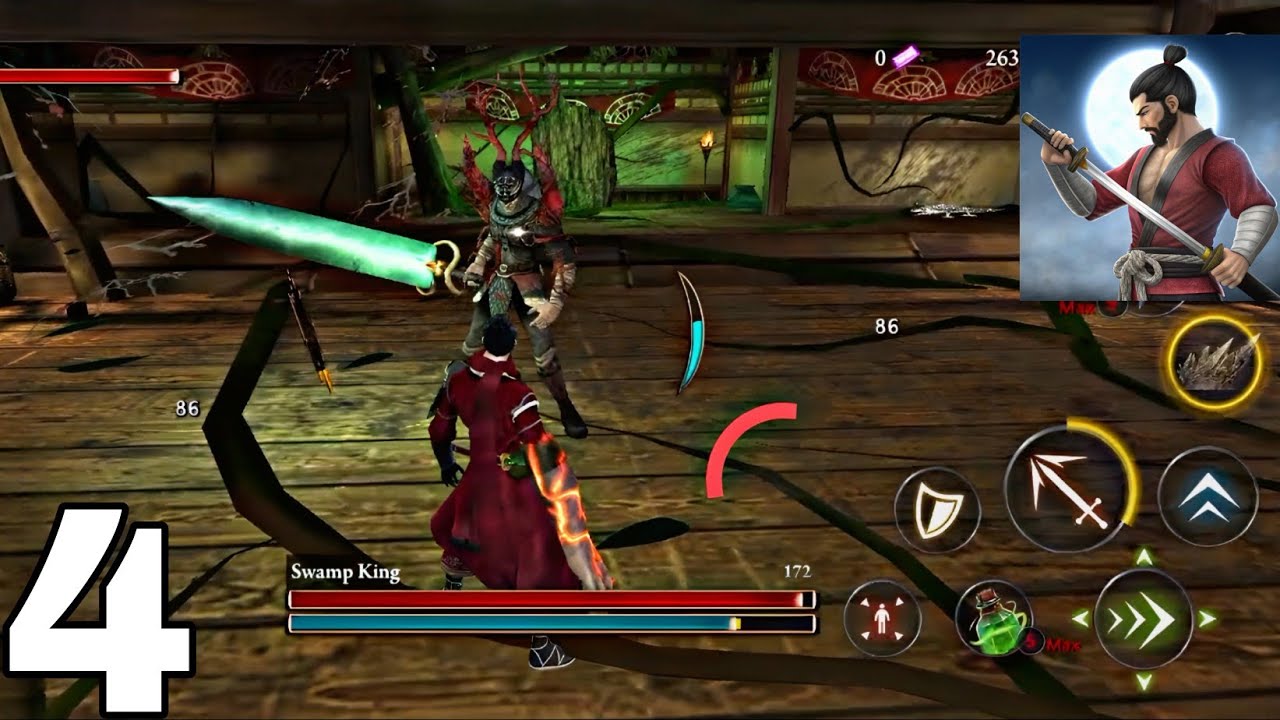 Takashi Ninja Samurai Mobile Gameplay walkthrough Part 4 (Android