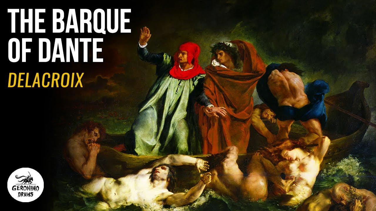 «Ладья Данте»: первый великий шедевр Делакруа – погружение в романтизм.