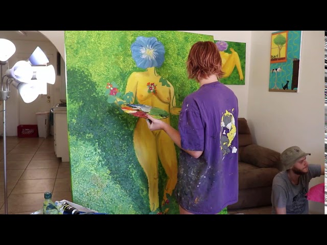Self Expression Painting Time Lapse