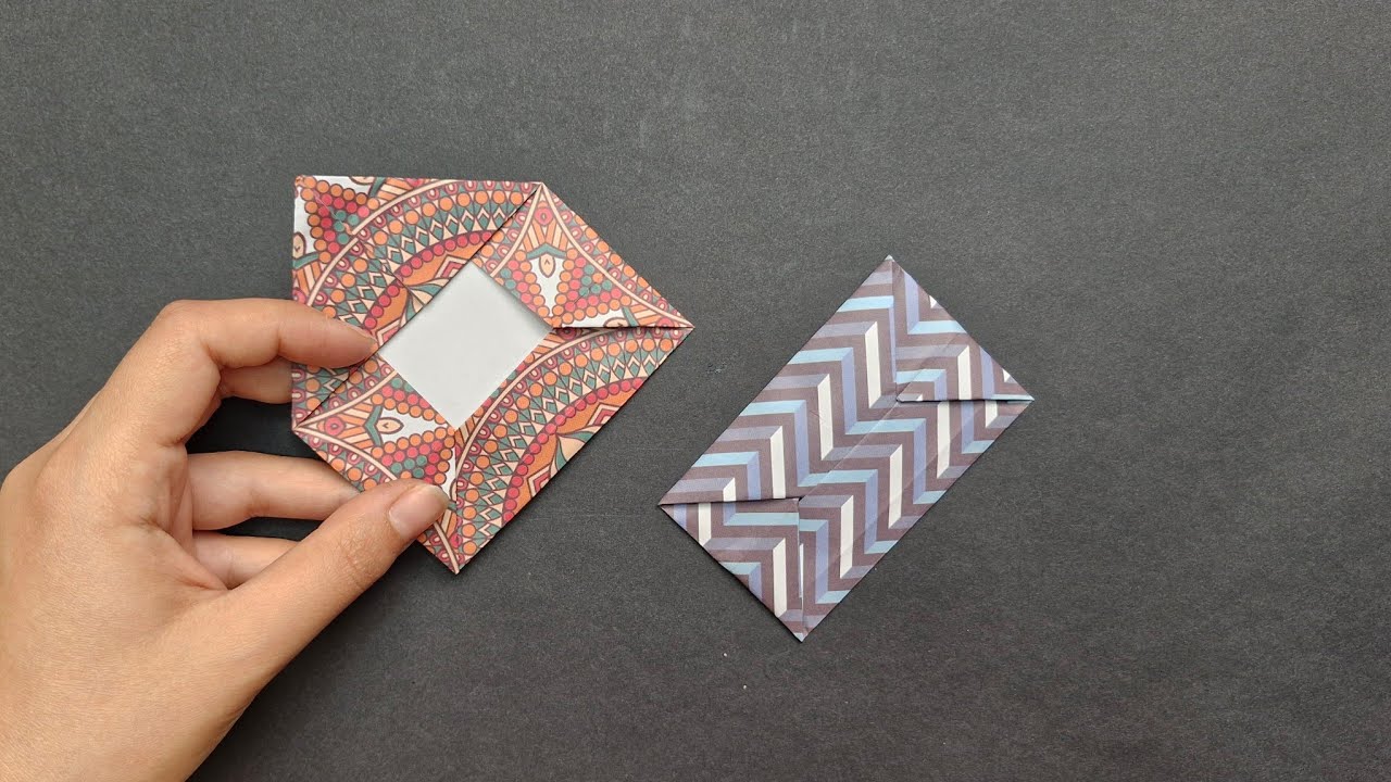 Super Easy Origami Envelope Tutorial | DIY | How to Make a Paper ...