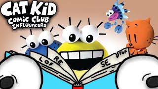 The Comic Club is breaking up... AGAIN... FOR REAL! - Cat Kid Comic Club Influencers